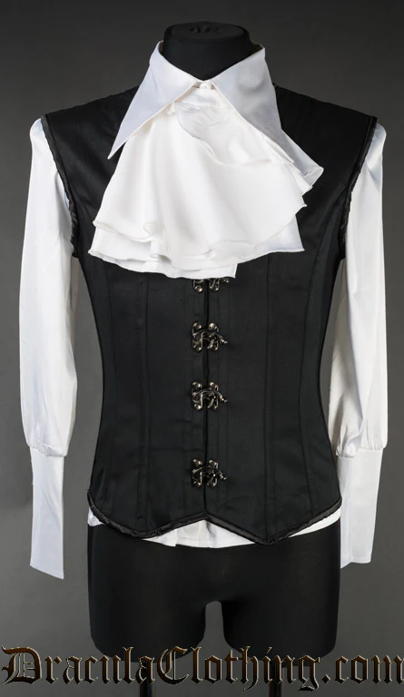 Black Cotton Clasp V-Shaper - Image 3
