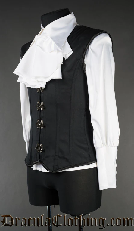 Black Cotton Clasp V-Shaper - Image 4