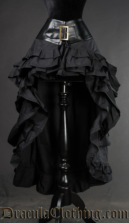 Black Vex Skirt - Image 3